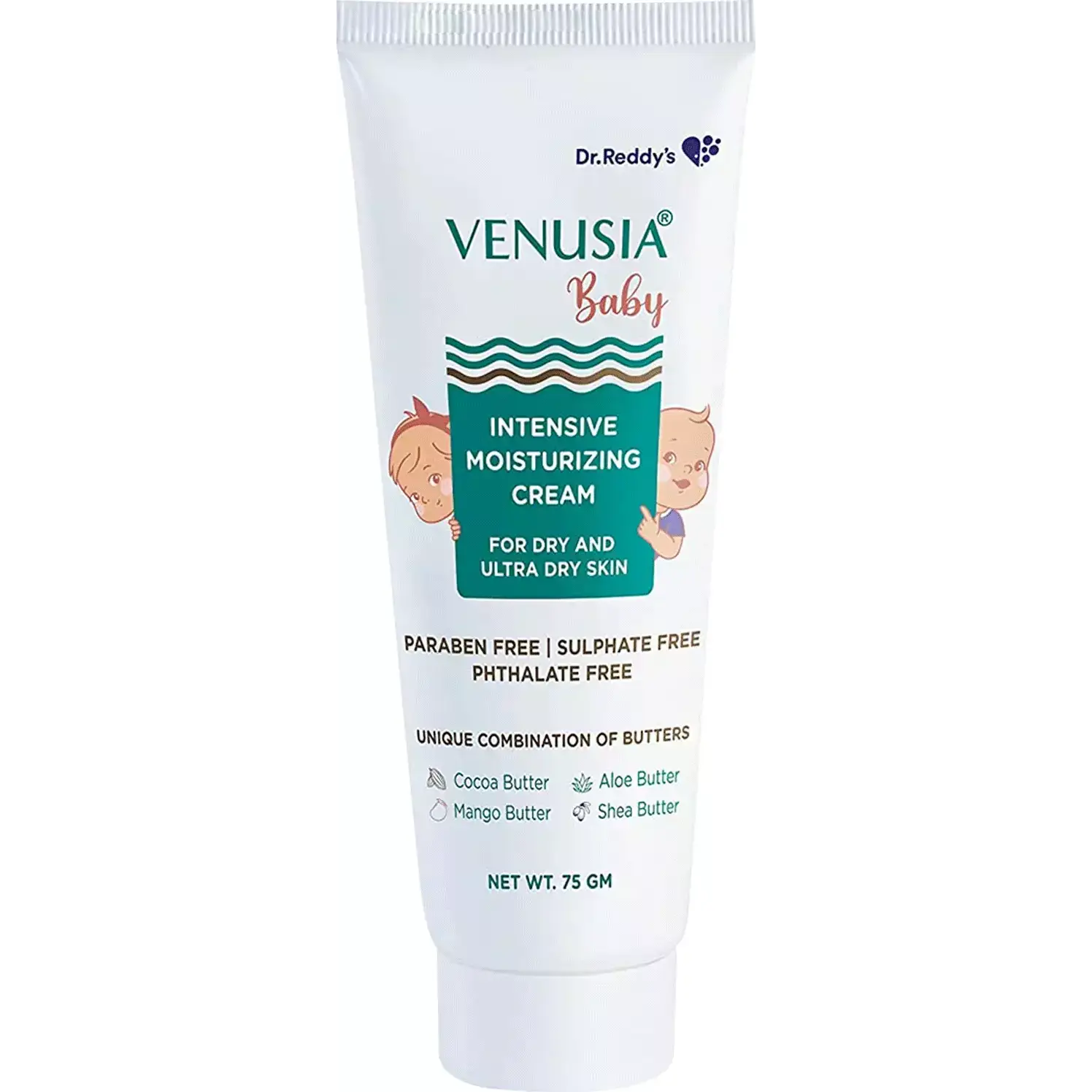 Venusia Baby Intensive Moisturizing Cream | For Dry & Ultra-Dry Skin | Paraben & Sulphate-Free